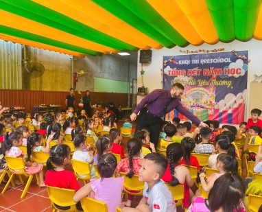 Không gian tổ chức hoạt động trải nghiệm 