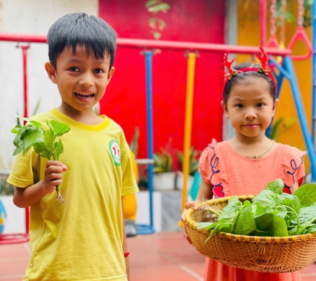 Hoạt Động Trải Nghiệm: Nhặt Rau Nấu Canh 
