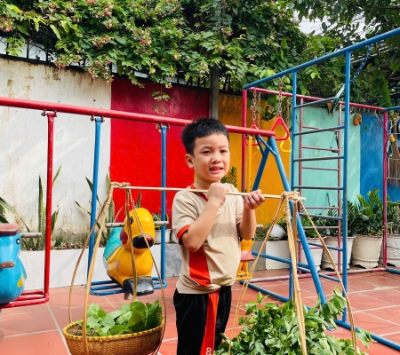 Hoạt Động Trải Nghiệm: Nhặt Rau Nấu Canh 